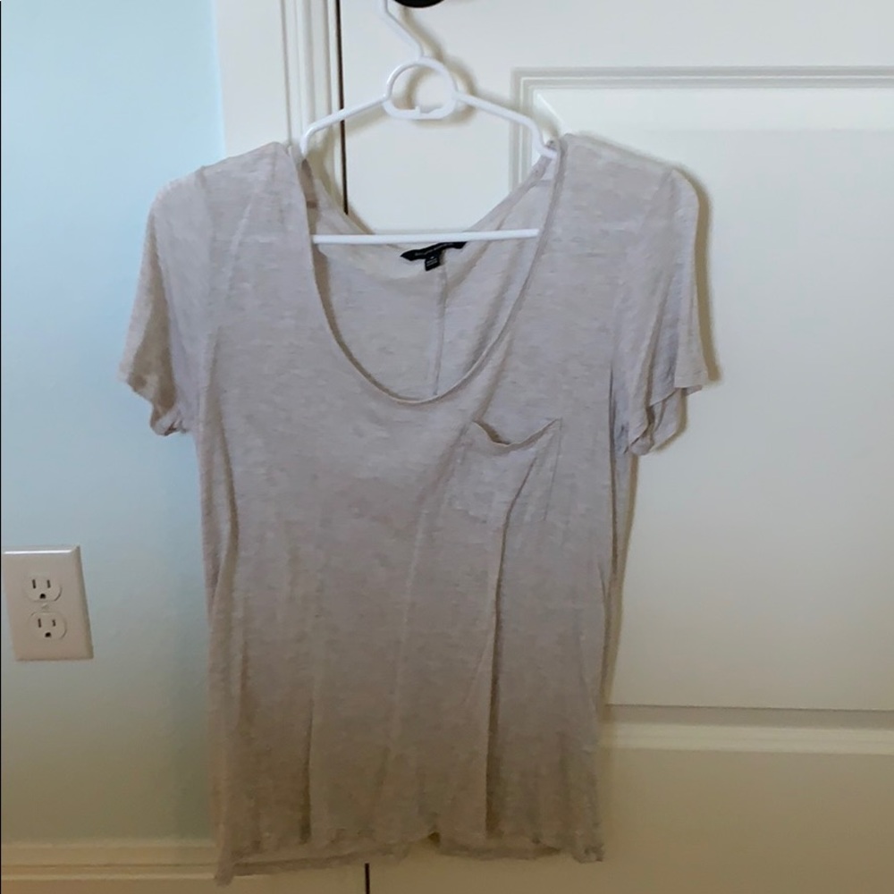 tan colored tee